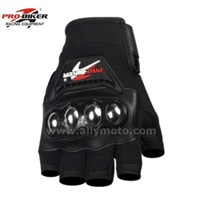 130 Gloves Alloy Steel Motocross Unisex Half Finger M -Xl